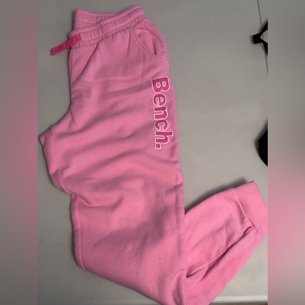 Bench Pink Joggers with Elasticized Ankle Cuffs